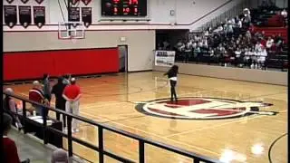 Security National Bank Half Court Shot on WWRDtv 12-30-14