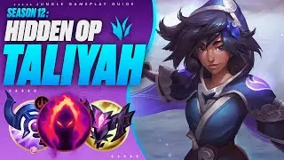 Why No One Plays TALIYAH JUNGLE (And Why You SHOULD!) | Season 12 Jungle Guide League of Legends