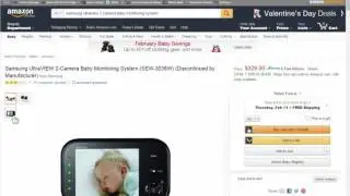 Samsung SEW-3038W UltraView Baby Monitoring System Review