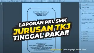 Contoh Laporan PKL Prakerin Magang SMK Jurusan Teknik Komputer Jaringan atau TKJ di IMPro Digital