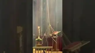 Incense Rises Where Pope Francis Rests #popefrancis #2025