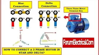 ম্যানুয়াল স্টার ডেল্টা কানেকশন পার্ট ১ manual start delta connection part 1.
