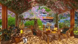 Tea Time in Spring Garden ASMR Ambience, Relaxing Nature Sounds, Gardening Sounds by Relax Melodies