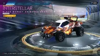 Rocket League item Shop today AUG 25 2022 Titanium White Interstellar,NEW Cinema Anthem,TW Breakout