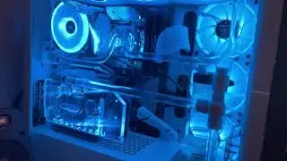 Corsair 5000x case, Bykski waterblock with active backplate, Gigabyte RTX 3080 Gaming OC @ 100 mh/s