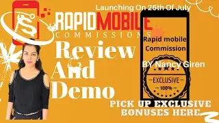 Rapid Mobile Commission Review Do Not Miss Out On Amazing Bonuses💯