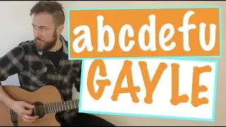 How to play 'abcdefu' - GAYLE | Guitar Tutorial