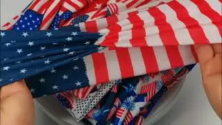$1.49 Patriotic Flag Print Headbands: Style, Comfort, and Support!