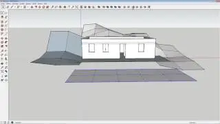 Sketchup - Comment créer une villa ou maison (parite2)