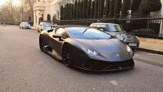 SUPERCARS in LONDON November 2020 (Brabus 700 4x4&sup2;, Ferrari F8 Tributo,Porsche 918)