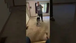 Hoover power scrub XL upright carpet cleaner