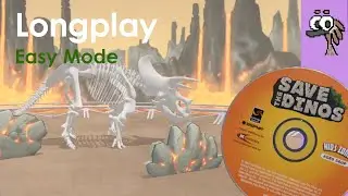 Save the Dinos (Bone Monkeys vs Dinosaurs) - Easy Mode Longplay (PC)