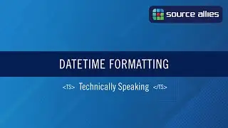 DateTime | Technically Speaking
