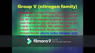 PROPERTIES OF ALL GROUPS OF PERIODIC TABLE