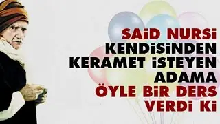 Bedi&uuml;zzaman Kendisinden Keramet İsteyen Adama &Ouml;yle Bir Ders Verdi Ki