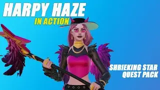 NEW Harpy Haze Skin In Action - Shrieking Star Quest Pack
