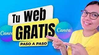 Cómo crear un PÁGINA WEB Gratis con CANVA Paso a Paso