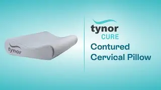 Контурная шейная подушка Tynor &mdash; для оздоровительного сна.