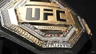 ASMR UFC CHAMPIONSHIP BELT.