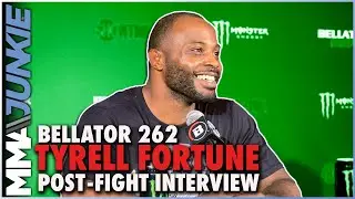 Tyrell Fortune recalls accidental head-butt vs. Matt Mitrione in TKO win | Bellator 262