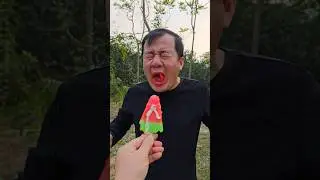 The watermelon ice cream has a very unique flavor, the chocolate ice cream is amazing. #cute