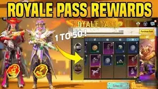 ROYALE PASS MONTH 7 AND ROYALE PASS MONTH 8 REWARDS | 1 TO 50 LEAKS | C2S4 TIER & CYCLE 2 REWARDS !