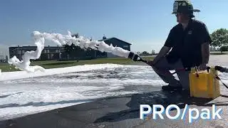 PRO/pak Portable Foam System in Slow Motion