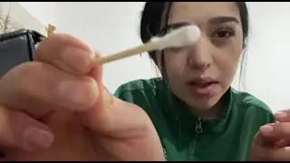 ASMR Te maquillo con cosas que no son maquillaje 💄