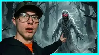 We got chased out by a Ghost (haunted forest)