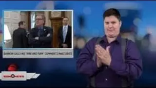 Bannon calls his &ldquo;Fire and Fury&rdquo; comments inaccurate (ASL - 1.7.18)