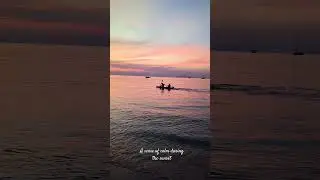 Sunset in Koh Lipe on Sunset Beach!