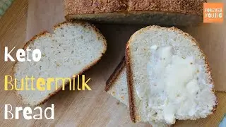 Keto Buttermilk Soda Bread🧡Gluten-free, Low Carb, LCHF ⎪Subtitles in 🇺🇸🇮🇹🇩🇪🇯🇵