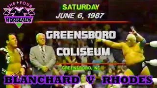 Tully Blanchard v Dusty Rhodes (WCW, 6/6/87) W/ Feud Buildup and Aftermath