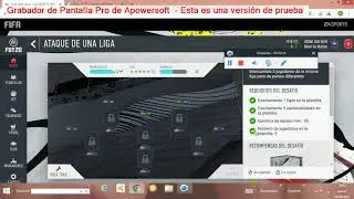 SBC LIGA Y PA&Iacute;S B&Aacute;SICOS: Ataque de una liga   FIFA 20