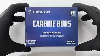 PlastCare USA 330 Carbide Burs FG - Pear Shaped for High-Speed Handpieces