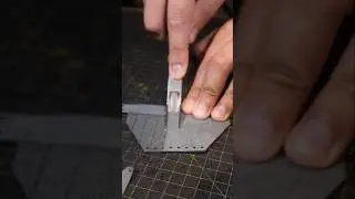 ASMR Leather skiving #asmr #leatherwork #leathercomplex #asmrsounds #asmrvideo #leathercraft