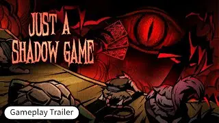 Unleash Your Inner Demon in JUST A SHADOW GAME! 😈 Deckbuilding Chaos Awaits! Gameplay Trailer