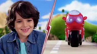 Ricky Zoom: RC Turbo Trick Ricky &ndash; Speed & Stunt Playset Combo 30s