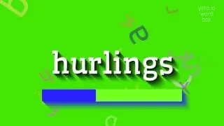 ХЕРЛИНГС - КАК ПРОИЗНОШАЕТСЯ ХЕРЛИНГС?  #хёрлинги (HURLINGS - HOW TO PRONOUNCE HURLIN