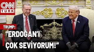 SON DAKİKA🚨Trump'tan Erdoğan'a Övgü! 