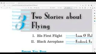 HIS FIRST FLIGHT/MALAYALAM EXPLANATION/NCERT  UNIT 3 TWO STORIES ABOUT FLYING