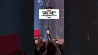 SHOTS FIRED 😱 #Drake sent #TravisScott a very clear message during his latest tour stop!