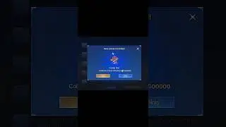 MLBB Redemption Code | Want Tutorial? #MLBBCreator #MLBBALLSTAR #mobilelegends #mlbb