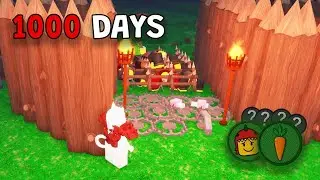 SPEEDRUN 1000 DAYS With Hidden Achivements In 99 NIGHTS IN THE FOREST...