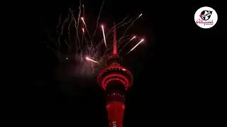 #AllycaralProductions : New Zealand New Year 2025: LIVE fireworks in Auckland