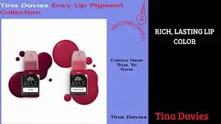 Tina Davies Envy Lip Pigment Collection