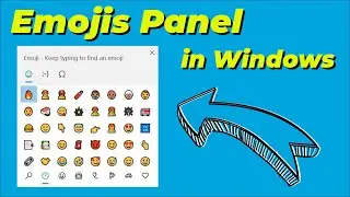 Windows Emoji Panel🔥🔥🔥 Windows 10 Emoji Keyboard shortcut