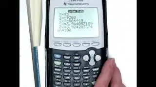 Weighted Mean Using TI-84 Example