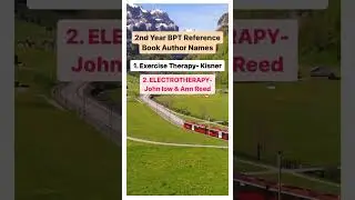 Physiotherapy Books for 2nd Year students #physiotrendz #physiotherapy