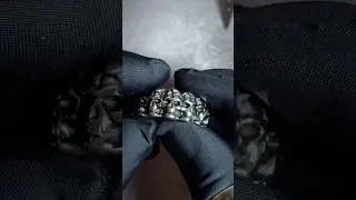 Vintage Motorcycle Skull Stainless Steel Ring | VALRSOUL JEWELRY FOR MEN